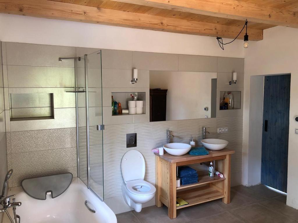 Villa Domecek Uprostred Prirody Krásná Lípa Esterno foto