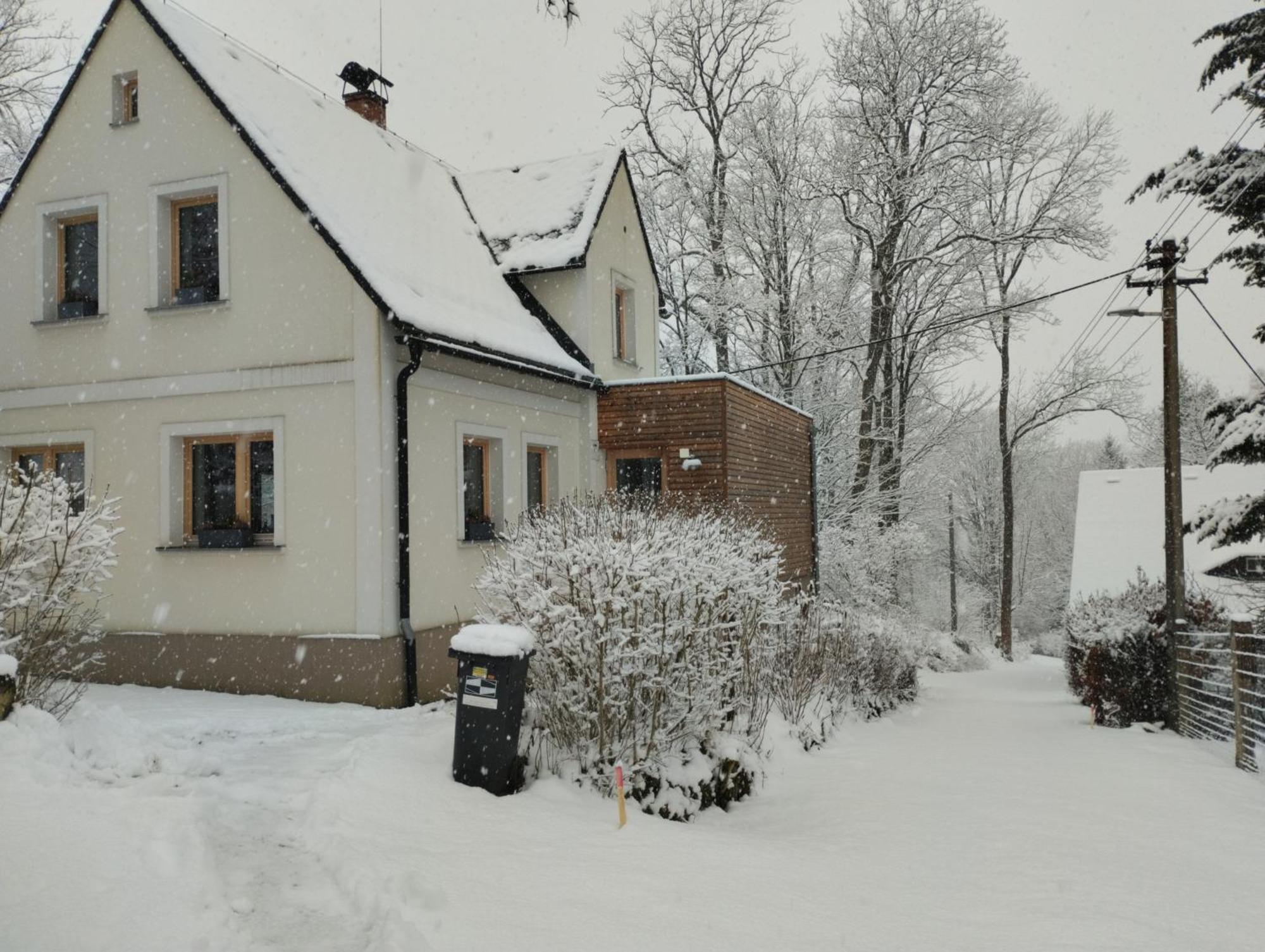 Villa Domecek Uprostred Prirody Krásná Lípa Esterno foto